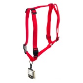 Шлейка CHAMPION P размер XXL (ОШ 62 - 104 см, ОГ 78 - 120 см, ширина 1 см), красный, FERPLAST