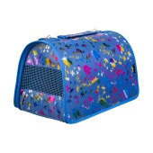Сумка-переноска ЛЮКС №4 василёк (48 * 29 * 29 см), DOGMAN