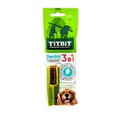 TITBIT лакомство ДЕНТАЛ 3в1 с мятой для собак мелких и средних пород, 110 г