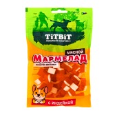 TITBIT лакомство мармелад мясной с индейкой, 120 г