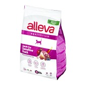ALLEVA Equilibrium Sensitive для взрослых кошек (УТКА), 1,5 кг