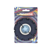 Игрушка Колесо, 13 см, метеоритный серый + лунный бежевый, ЛУНОХОД