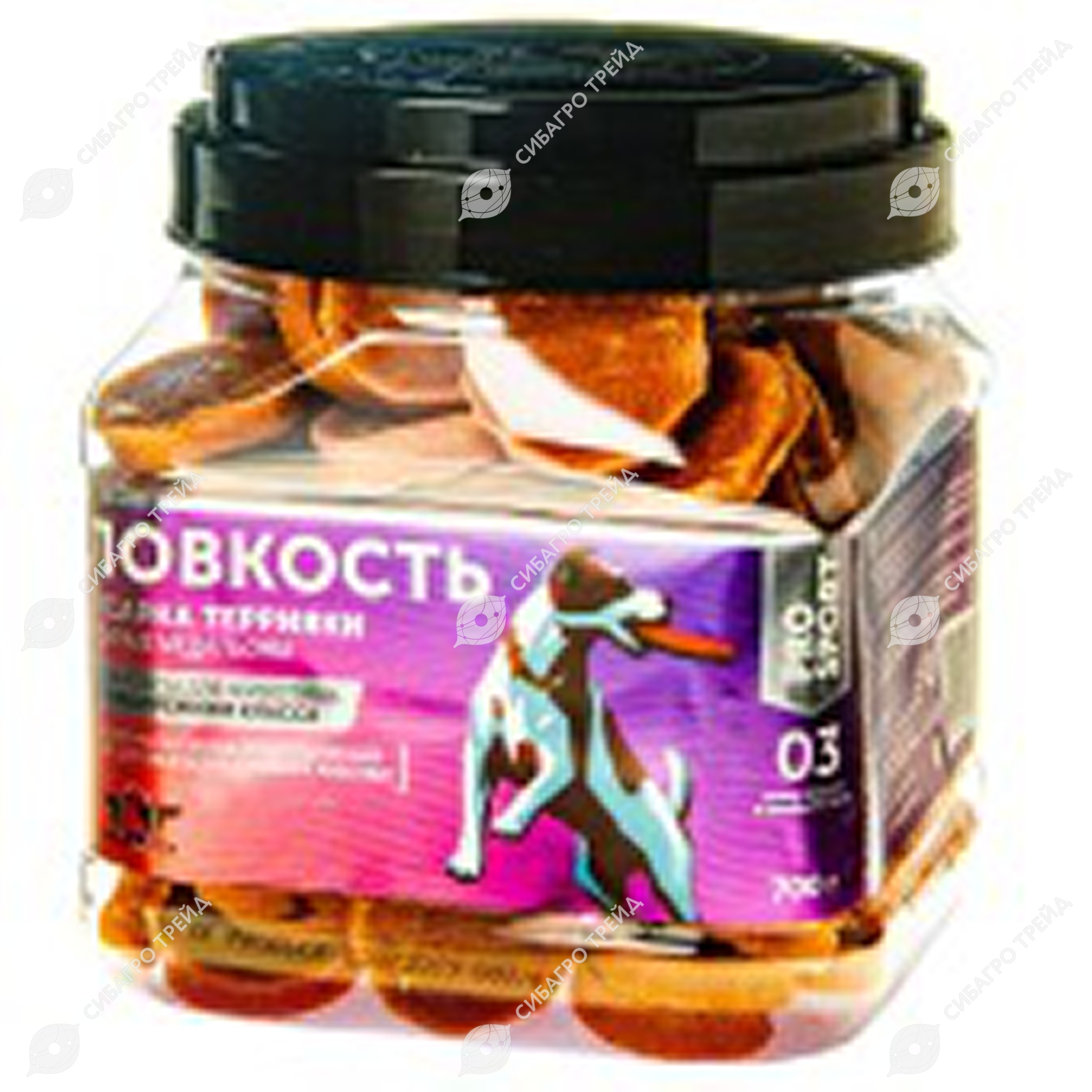 Лакомство ЛОВКОСТЬ гусарка терияки для собак (PRO SPORT), 700 г, GREENQZIN