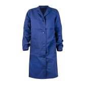 Халат рабочий Диагональ МУЖСКОЙ синий, размер 56-58, рост 170-176 см.