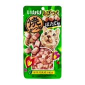 INABA Tobitsuku Yakikatsuo снеки со вкусом морского гребешка для кошек, 25 г