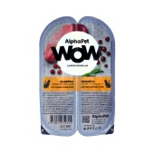 ALPHAPET WOW консервы для стерилизованных кошек (ИНДЕЙКА В СОУСЕ), 80 г