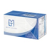 Нить PGA (ПГА), фиолетовый MP 1 (USP 5-0), 75 см 1 игла колющая, 25 мм, изгиб 1/2, 20 шт, МТ