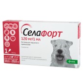 СЕЛАФОРТ капли для собак 10,1 - 20 кг, 1 пипетка