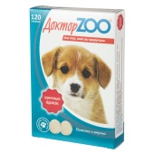 Лакомство ДОКТОРZOO ЗДОРОВЫЙ ЩЕНОК  с кальцием, 120 табл