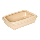 Туалет для кошек Четвертый с рамкой (38 * 27 * 10 см) глубокий