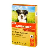 АДВАНТИКС капли для собак 10-25 кг, 1 пипетка