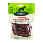 TITBIT лакомство говядина по-строгановски для собак, 150 г (Золотая коллекция)