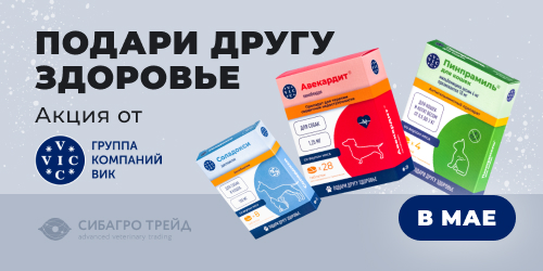 Акция в мае от ГК ВИК! Подари Другу Здоровье