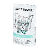 BEST DINNER для кошек склонных к аллергии и проблемам с пищеварением (ГОВЯДИНА, ЯБЛОКО), 10 кг