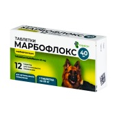 Марбофлокс 40 мг, 10 табл