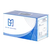 Нить ПОЛИПРОПИЛЕН, MP 3,5 (USP 0), 75 см 1 игла колющая, 30 мм, изгиб 1/2, 20 шт, МТ