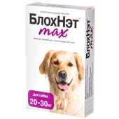 БЛОХНЭТ MAX капли для собак 20 - 30 кг, 3 мл.