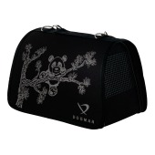 Сумка ЛИРА №3 (43 * 27 * 27 см) панда черная, DOGMAN