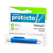 Пинцет для удаления клещей.