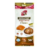 N&D QUINOA крем суп для взрослых кошек здоровая кожа и шерсть (ЛОСОСЬ), 60 г