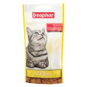 Лакомство VIT BITS подушечки для кошек с мультивитаминной пастой, 35 г. BEAPHAR.