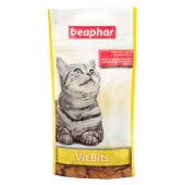 Лакомство VIT BITS подушечки для кошек с мультивитаминной пастой, 35 г, BEAPHAR