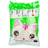 Наполнитель FRESH SCENT комкующийся, яблоко, 5 л