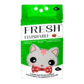 Наполнитель FRESH SCENT смываемый, яблоко, 6 л.