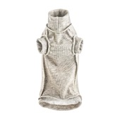 Водолазка для кошек теплая швами наружу, размер S, бежевый, OSSO