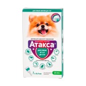 АТАКСА капли для собак до 4 кг, 1 пипетка