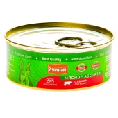ЧЕТВЕРОНОГИЙ ГУРМАН мясное ассорти для кошек (ЯЗЫК), 100 г