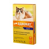 АДВОКАТ капли для кошек 4 - 8 кг, 1 пипетка