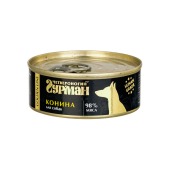 ЧЕТВЕРОНОГИЙ ГУРМАН Golden Line для собак (КОНИНА), 100 г