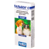 АЛЬБЕН С для кошек и собак, 3 табл