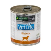 VET LIFE DIABETIC паштет для собак при диабете, 300 г
