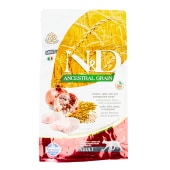 N&D ANCESTRAL GRAIN для кошек (КУРИЦА, ГРАНАТ), 1,5 кг