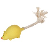 Игрушка ЛАТЕКС ZOO Мышь с канатным хвостом, 9 см