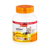 UNITABS Mama + Kitty с B9 для котят, беременных и кормящих кошек, 200 табл