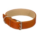 Ошейник №45 кожаный (ДВОЙНОЙ), ЧК