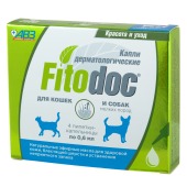 FITODOC для мелких собак и кошек, 4 пипетки
