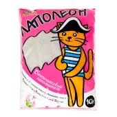 Наполнитель ЛАПОЛЕОН комкующийся, роза, 10 л.