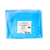 Простыня хирургическая 200х70см (спанбонд пл.20 г/м2), голубой, нестерильно, 10 шт