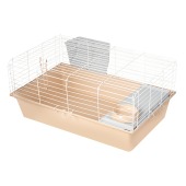 Клетка РОДЖЕР 80 №3 складная с домиком, шаг прута до 25 мм (78 * 48 * h34 см)+миска, 2 кормушки, ECO