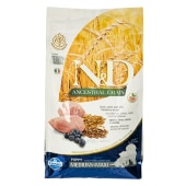 N&D ANCESTRAL GRAIN для щенков средних и крупных пород (ЯГНЁНОК, ЧЕРНИКА), 2,5 кг