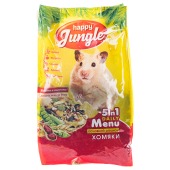 HAPPY JUNGLE корм для хомяков, 400 г