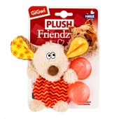 Собачка с 2-мя пищалками, 13 см, GIGWI