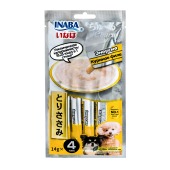 INABA Churu функциональное пюре из куриного филе для собак (энергия), 4 шт по 14 г