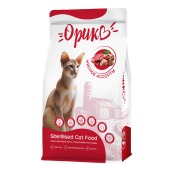 ОРИКО для стерилизованных кошек (МЯСНОЕ АССОРТИ), 1,5 кг