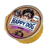 HAPPY DOG паштет для собак (КРОЛИК), 125 г