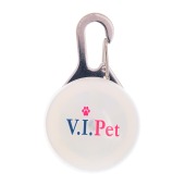 Брелок светящийся круглый, V.I.Pet